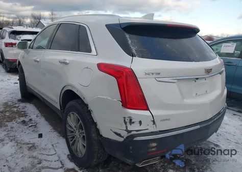 2018 Cadillac Xt5 Luxury из США, поврежденный, VIN 1GYKNDRS3JZ232153